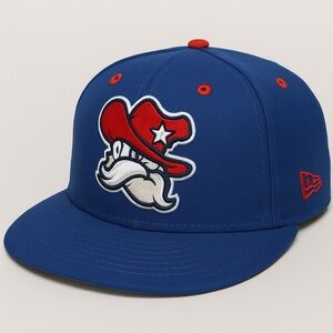 New Era Blue Cap with Red Details